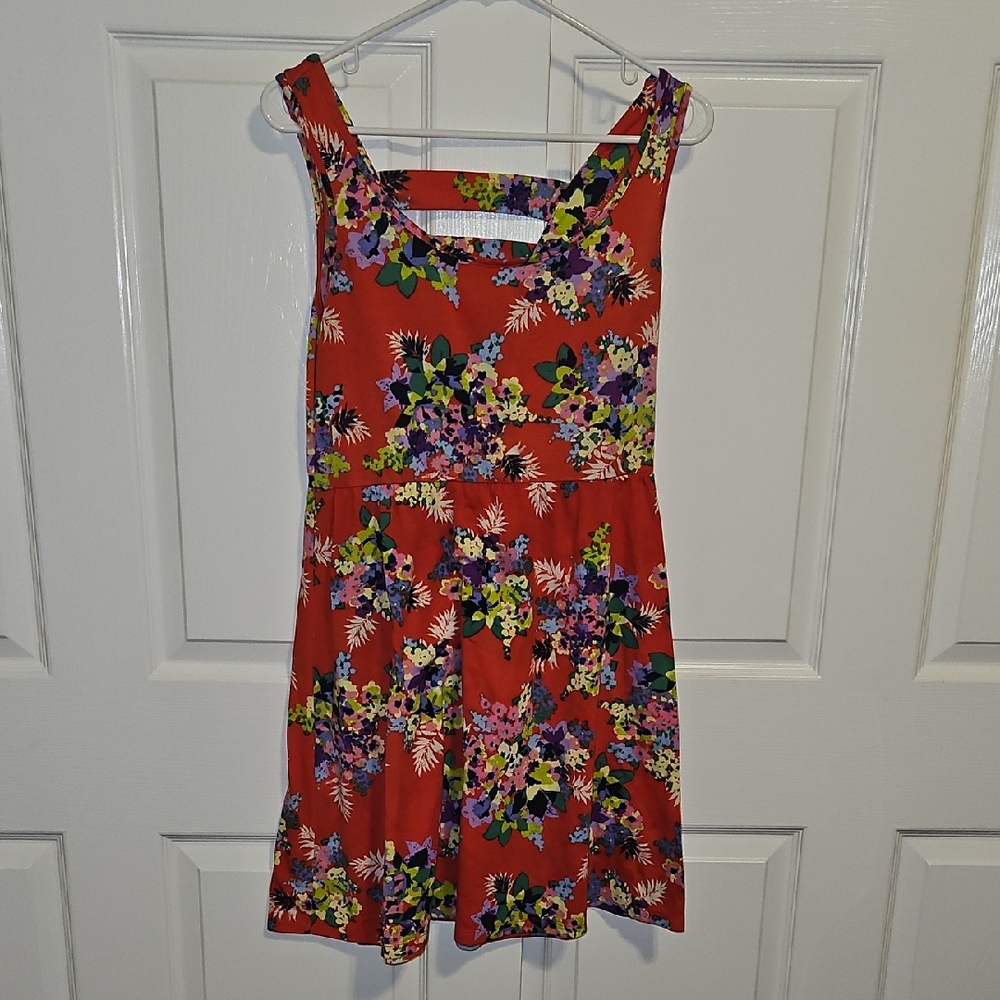 Xhilaration Colorful Floral Top